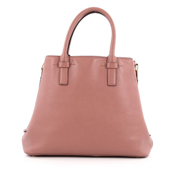 Tom Ford Jennifer Zip Tote Leather Medium pink