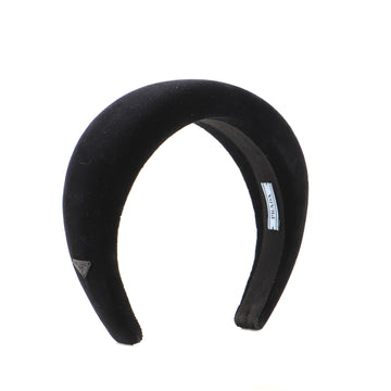 Prada Logo Headband Velvet