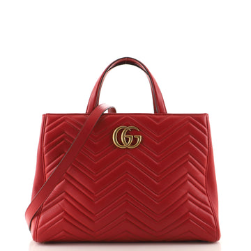 Gucci GG Marmont Tote Matelasse Leather Medium