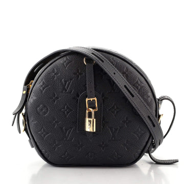 Louis Vuitton Boite Chapeau Souple Bag Monogram Empreinte Leather MM