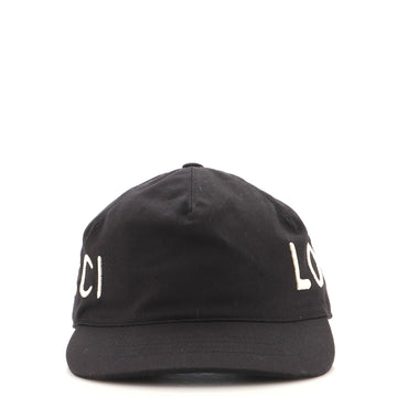 Gucci Loved Baseball Cap Embroidered Canvas