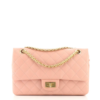 Chanel Reissue 2.55 Flap Bag Quilted Caviar 225