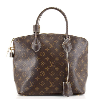 Louis Vuitton Lockit Handbag Monogram Fetish Canvas