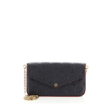 Louis Vuitton Felicie Pochette Monogram Empreinte Leather