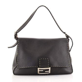 Fendi Mama Forever Bag Selleria Leather Large