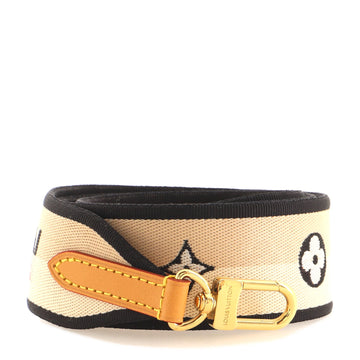 Louis Vuitton Logo Shoulder Strap Jacquard Wide