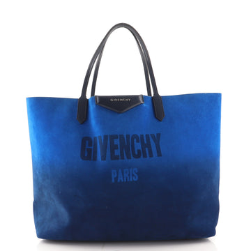 Givenchy Antigona Reversible Shopper Tote Suede and Leather Large