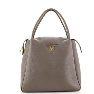 Prada Top Zip Tote Vitello Daino Medium