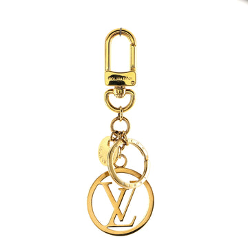 Louis Vuitton LV Circle Bag Charm and Key Holder Metal