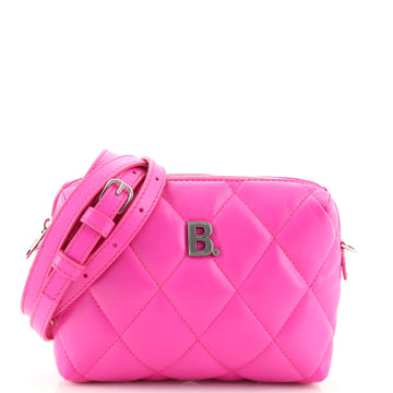 Balenciaga Touch B. Camera Bag Quilted Leather XS