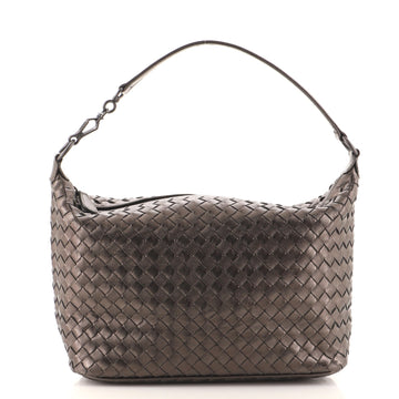 Bottega Veneta Zip Hobo Intrecciato Nappa Small