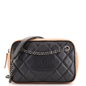 Chanel Ballerine Camera Case Bag Quilted Calfskin Small