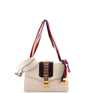 Gucci Sylvie Shoulder Bag Leather Small