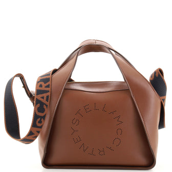 Stella McCartney Alter Zipped Tote Perforated Faux Leather Small