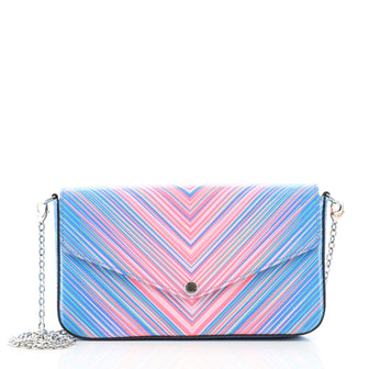 Louis Vuitton Felicie Pochette Limited Edition Tropical Epi Leather