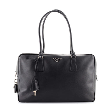 Prada Bauletto Bag Saffiano Leather Large