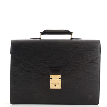 Louis Vuitton Porte Documents Bandouliere Epi Leather