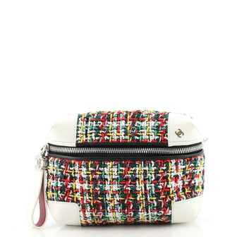 Chanel Street Allure Waist Bag Quilted Tweed