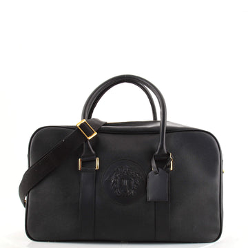 Versace Vintage Medusa Duffle Bag Leather Large