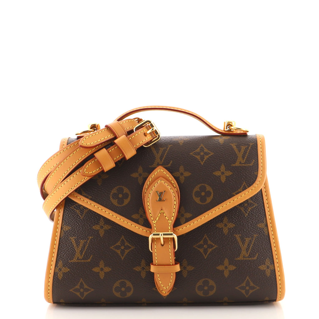 Louis Vuitton LV Women LV Ivy Bag in Monogram Coated Canvas-Brown