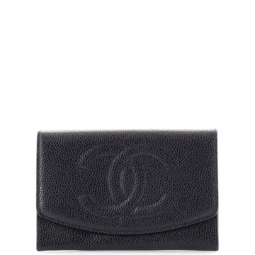 Chanel Timeless CC Flap Wallet Caviar Small
