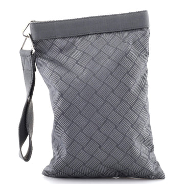 Bottega Veneta Trekking Triangle Bag Jacquard Nylon Small