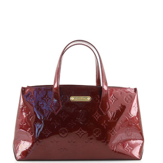 Louis Vuitton Wilshire Handbag Monogram Vernis PM