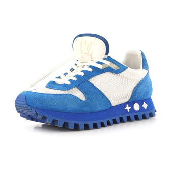 Louis Vuitton Men's Runner Sneakers Mesh and Suede