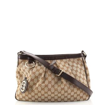 Gucci Sukey Messenger Bag GG Canvas Medium
