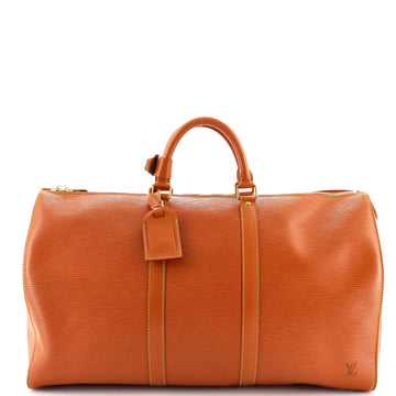 Louis Vuitton Keepall Bag Epi Leather 50