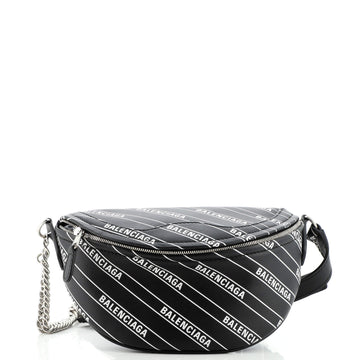 Balenciaga Souvenir Belt Bag Printed Leather XXS