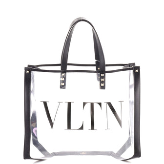 Valentino Grande Plage VLTN Tote PVC Small