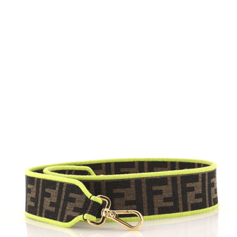 Fendi Strap You Shoulder Strap with Pouch Zucca Canvas