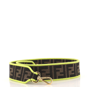 Fendi Strap You Shoulder Strap with Pouch Zucca Canvas