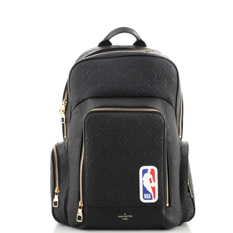 Louis Vuitton LV x NBA Backpack Printed Monogram Embossed Leather