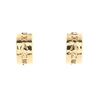Chanel Bow-tiful Hoop Clip-On Earrings Metal