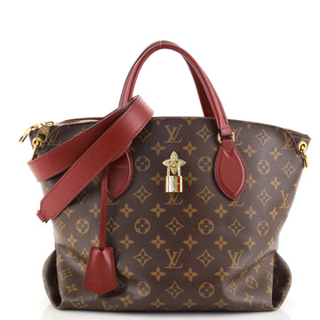 Louis Vuitton Flower Zipped Tote Monogram Canvas MM
