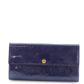 Louis Vuitton Sarah Wallet Monogram Vernis
