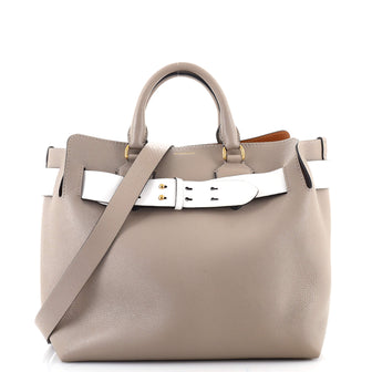 Burberry Belt Tote Leather Medium