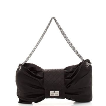 Chanel Bow Bag Satin Large