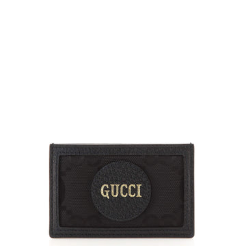 Gucci Off The Grid Card Holder GG Nylon and Leather