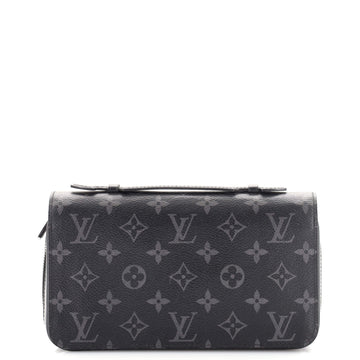 Louis Vuitton Zippy Wallet Monogram Eclipse Canvas XL