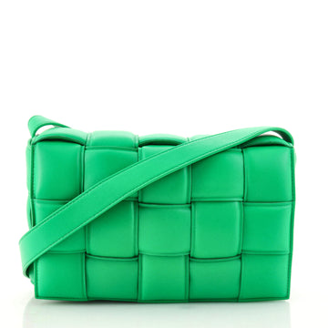 Bottega Veneta Cassette Crossbody Bag Padded Maxi Intrecciato Leather