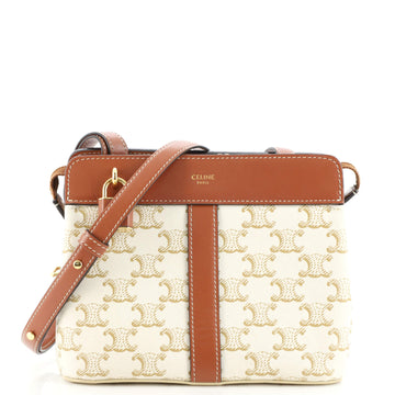 Celine Teen Cabas De France Bag Triomphe Coated Canvas Small