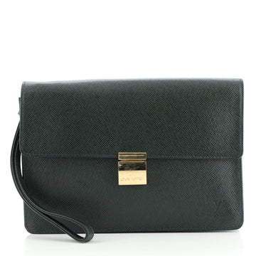 Louis Vuitton Selenga Pochette Taiga Leather