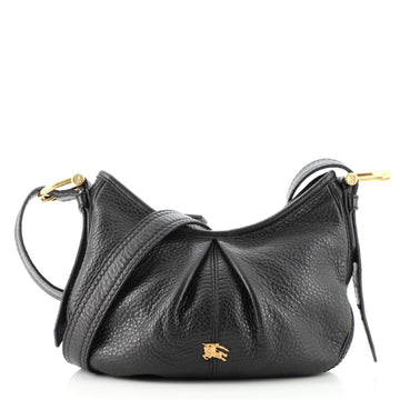 Burberry Half Moon Crossbody Bag Leather Small