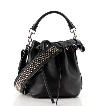 Saint Laurent Emmanuelle Bucket Bag Leather Small