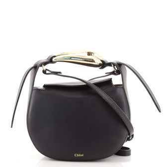 Chloe Kiss Purse Bag Leather Small
