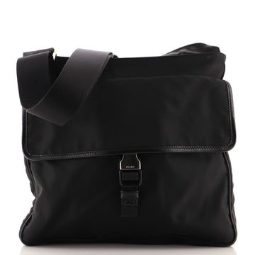 Prada Front Pocket Messenger Bag Tessuto Medium