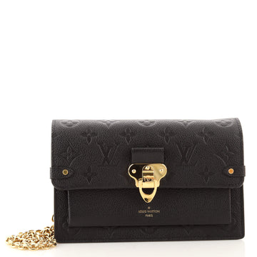 Louis Vuitton Vavin Chain Wallet NM Monogram Empreinte Leather